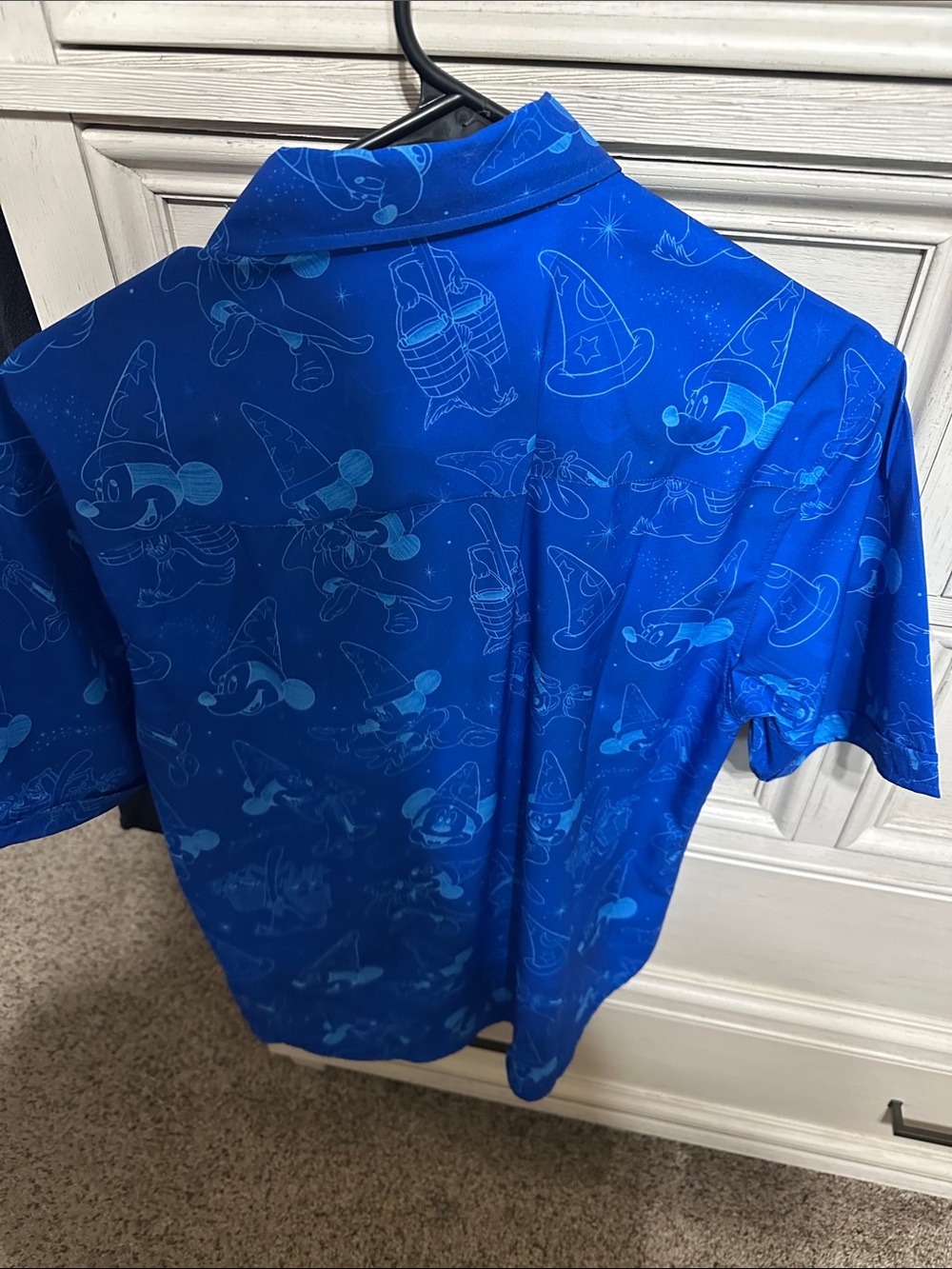 RSVLTS Disney Sorcerer Mickey Short Sleeve Shirt - Blue - Picture 5 of 5